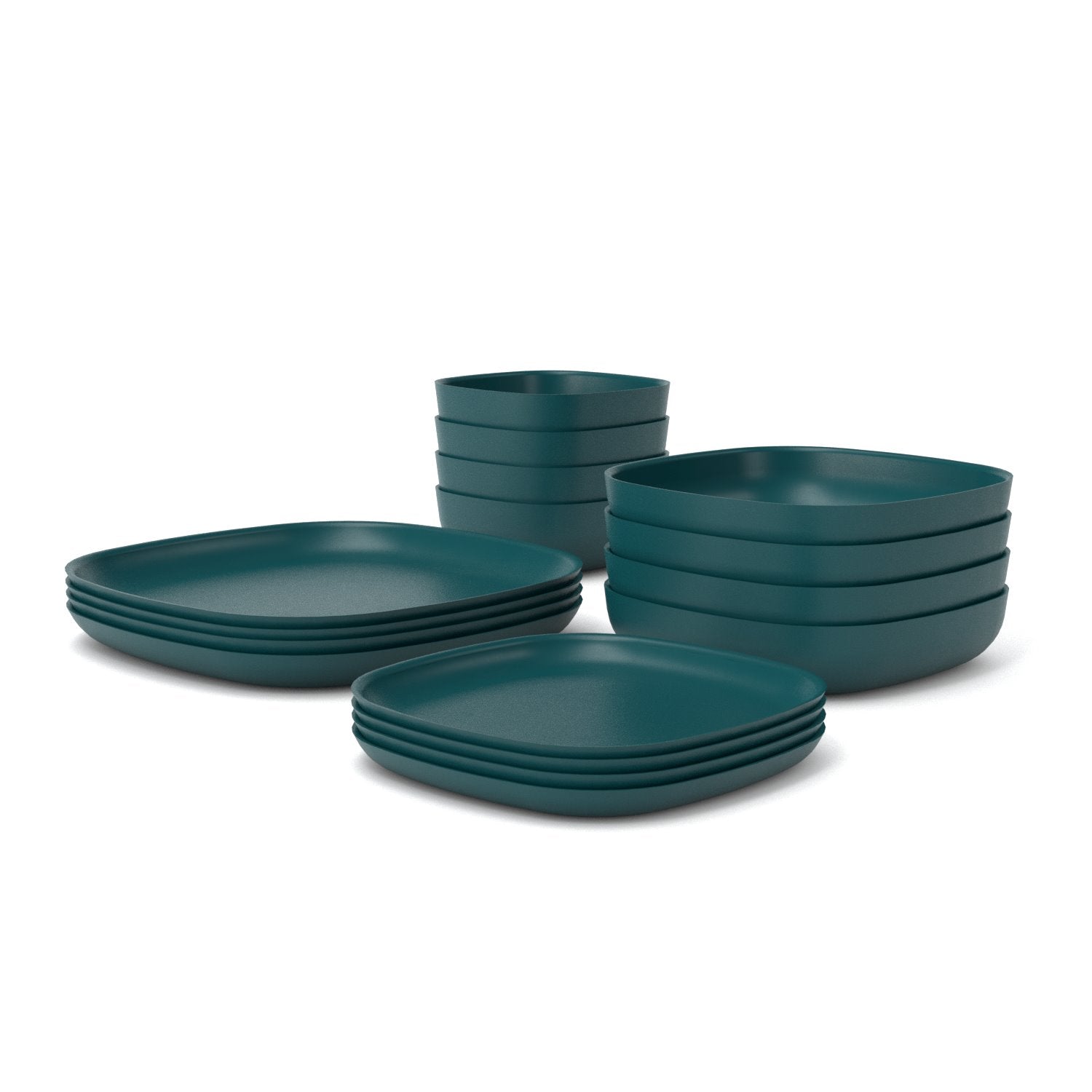 Dining Essentials 16 Piece Set #color_Blue-Abyss