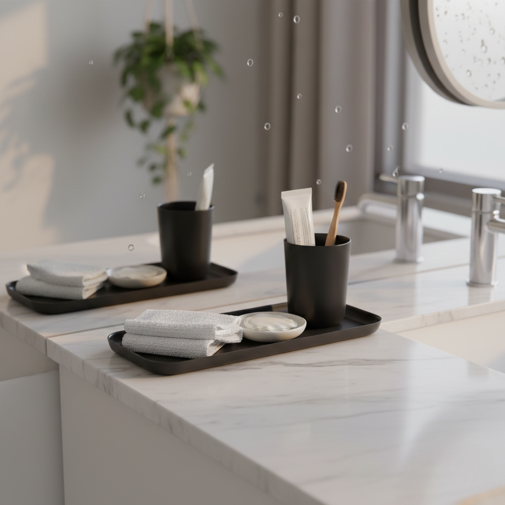 Small Tray - Set of 2 #color_Black