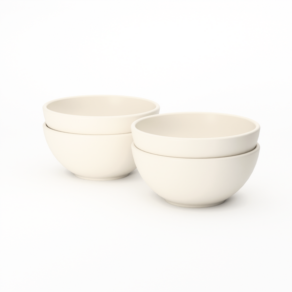 Round Small Bowl - Off White