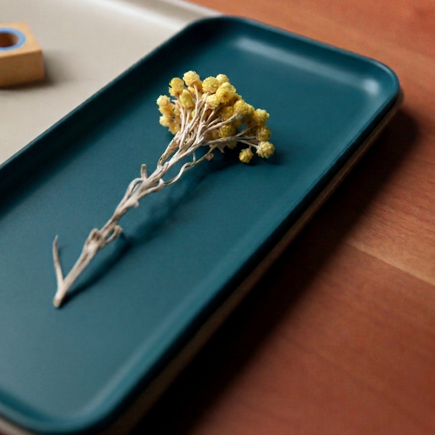 Small Tray - Set of 2 #color_Blue Abyss