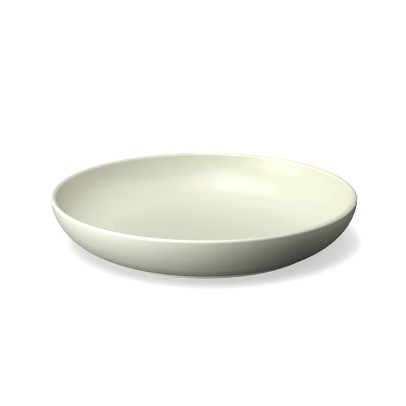 Round Deep Plate - Set of 4 #color_Off-White
