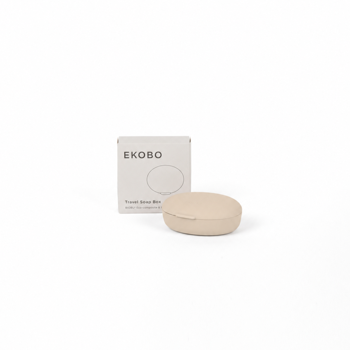 Oval Travel Soap Box #color_Sand