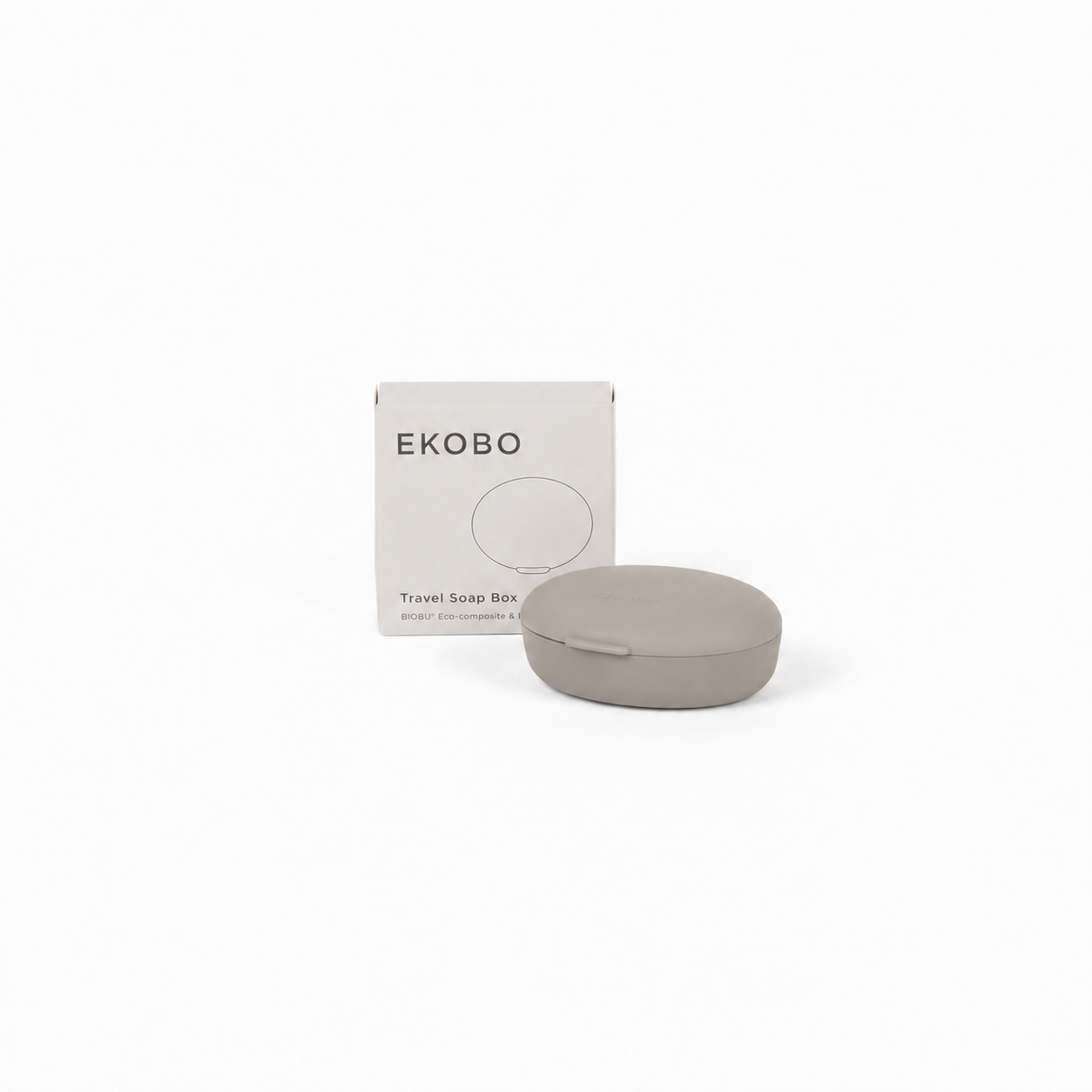 Oval Travel Soap Box #color_Stone