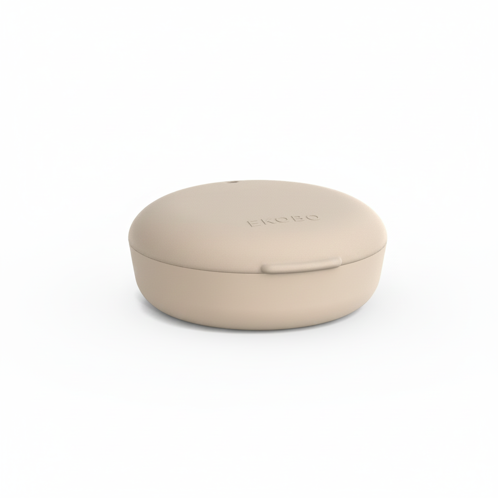 Round Travel Soap Box #color_Sand