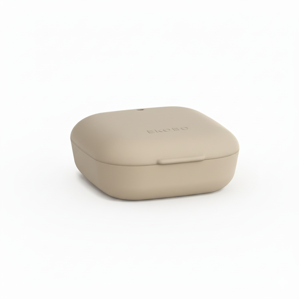 Square Travel Soap Box - Sand