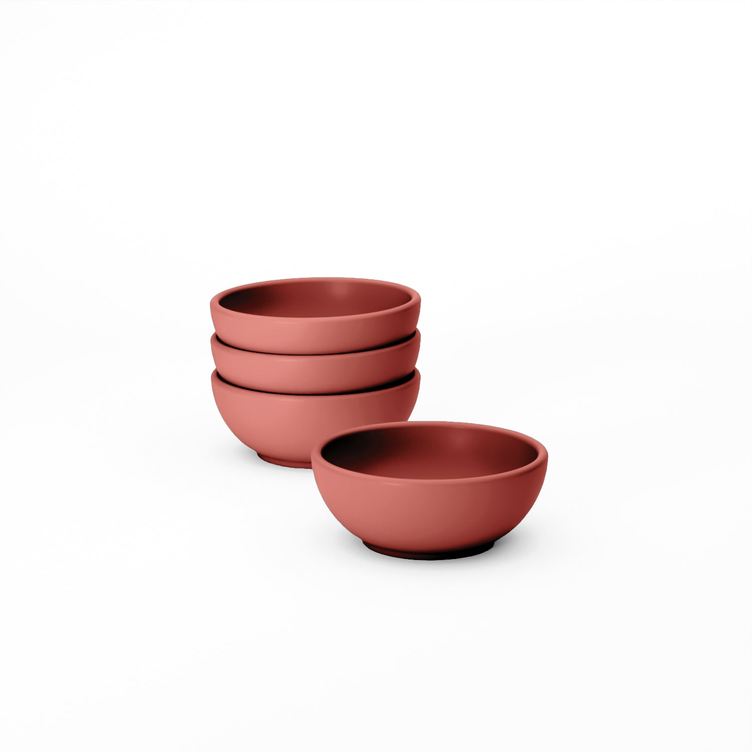 Dipping Bowls - Set of 4 #color_Terracotta