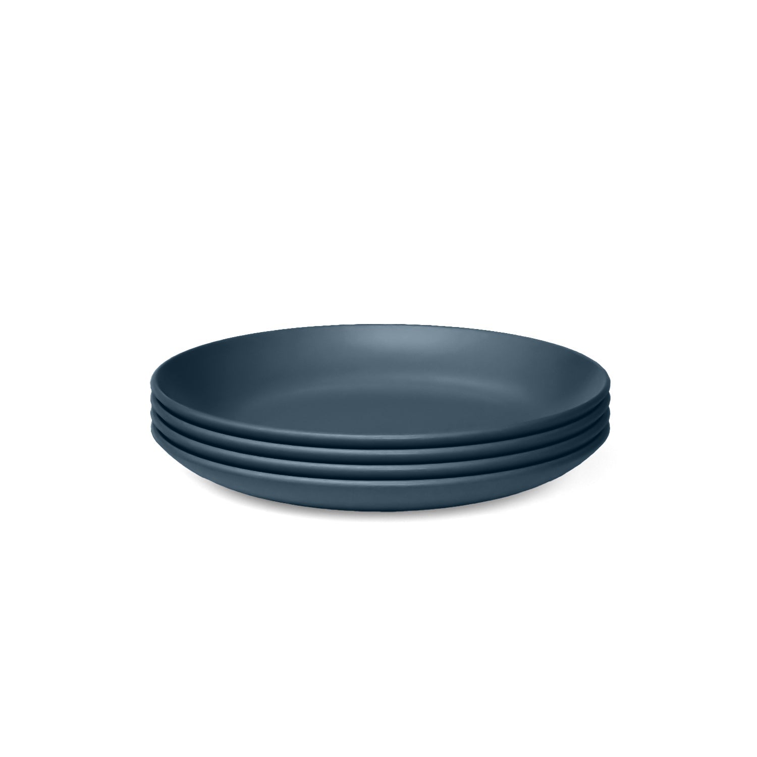 Round Side Plate - Set of 4 #color_Storm