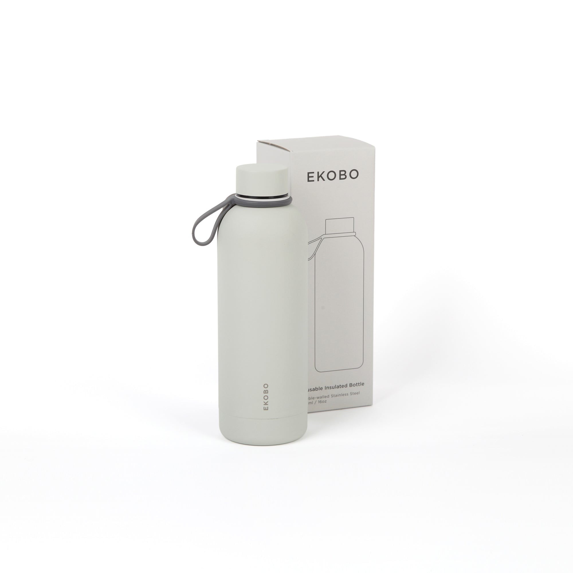 Insulated Reusable Bottle - 16 oz #color_Cloud