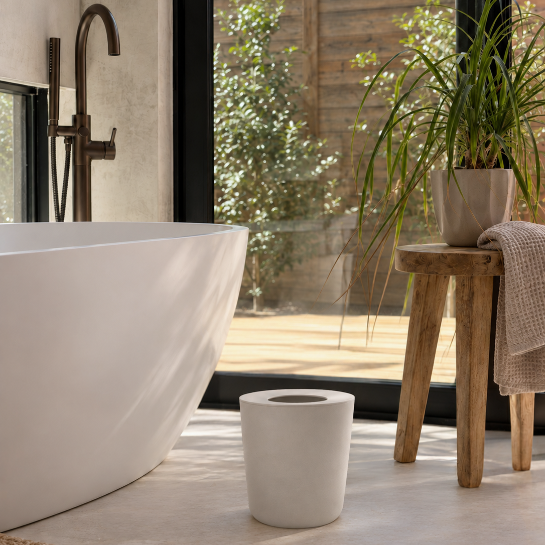 Bathroom Bin 6 L #color_Stone