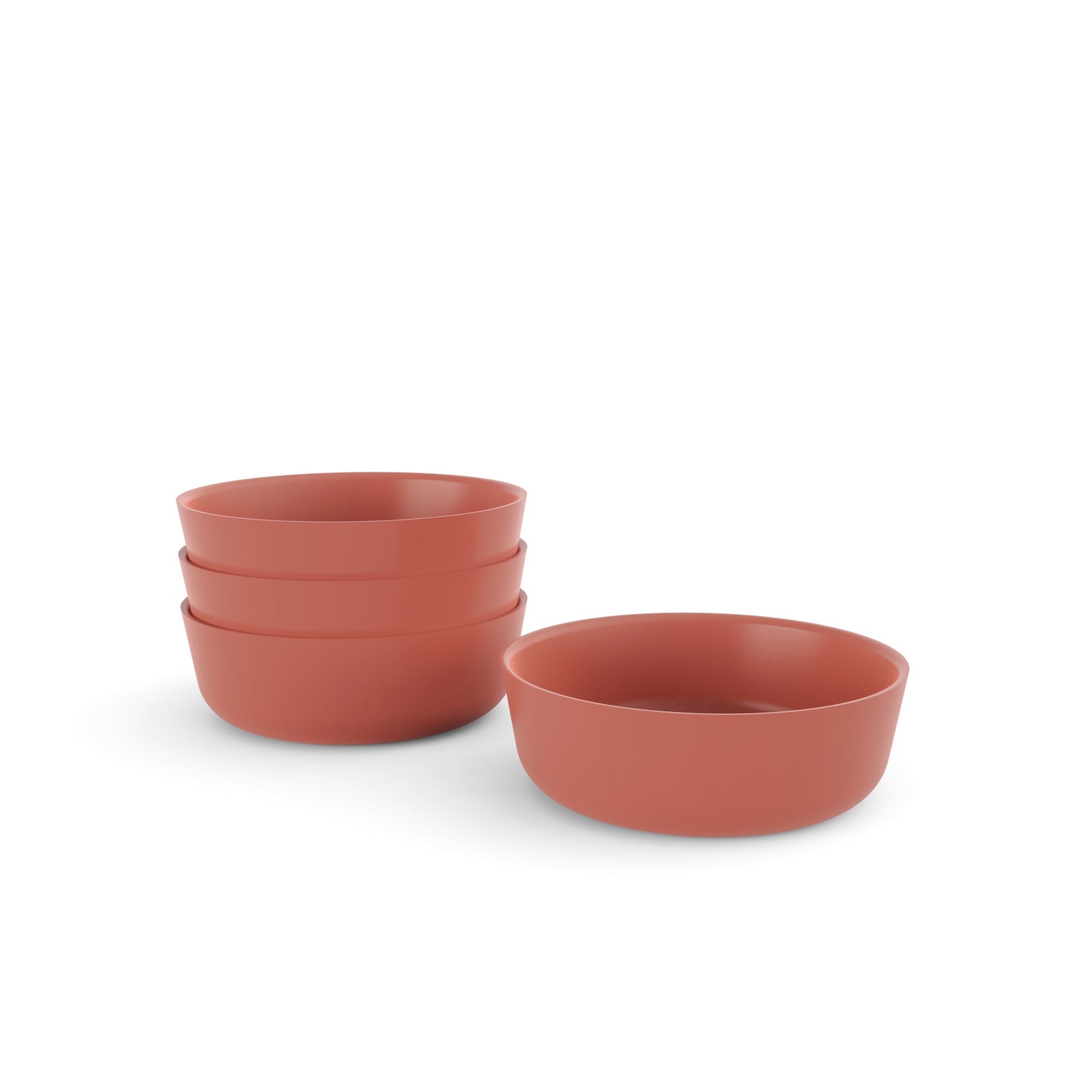 Kids Bowl - Set of 4 #color_Terracotta