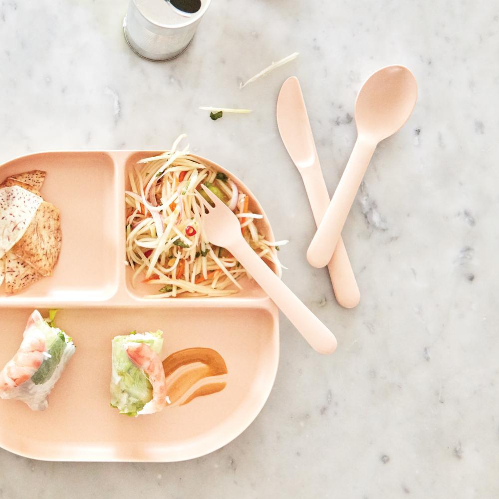 Reusable Cutlery Set #color_Blush