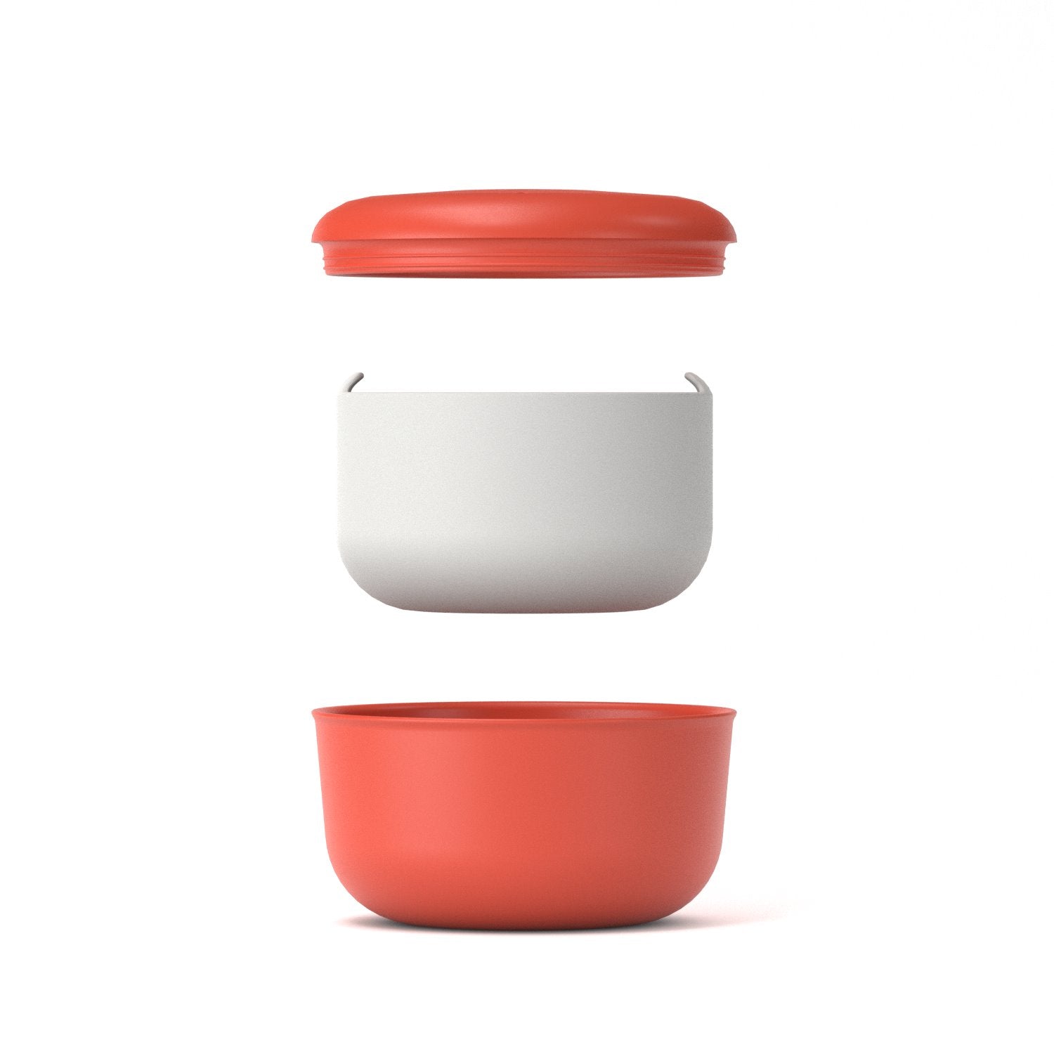 Lunch Set with heat-safe insert - 25 oz #color_Persimmon