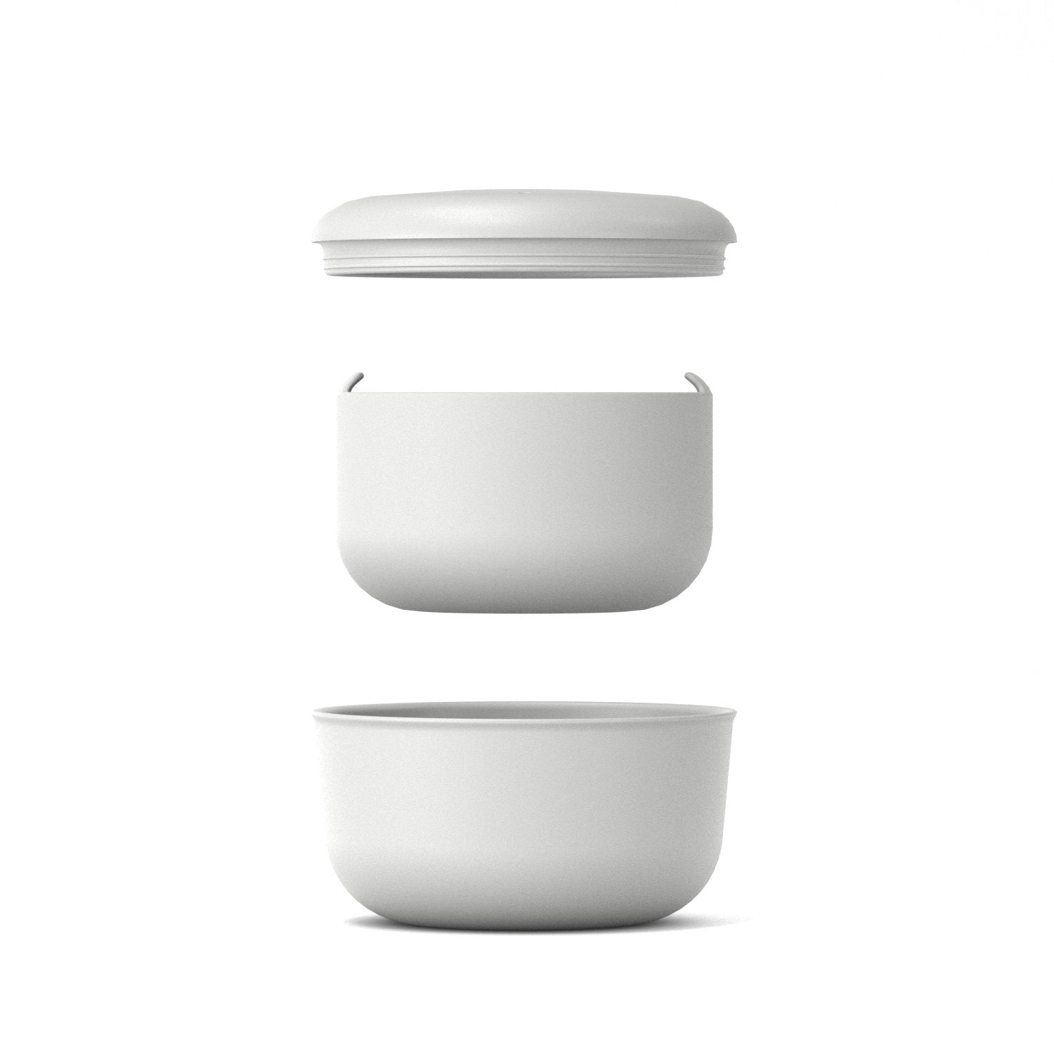 Lunch Set with heat-safe insert - 25 oz #color_Cloud