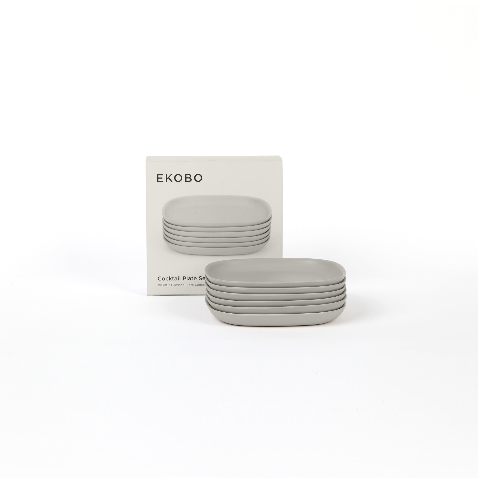 Cocktail Plate - Set of 6 #color_Stone