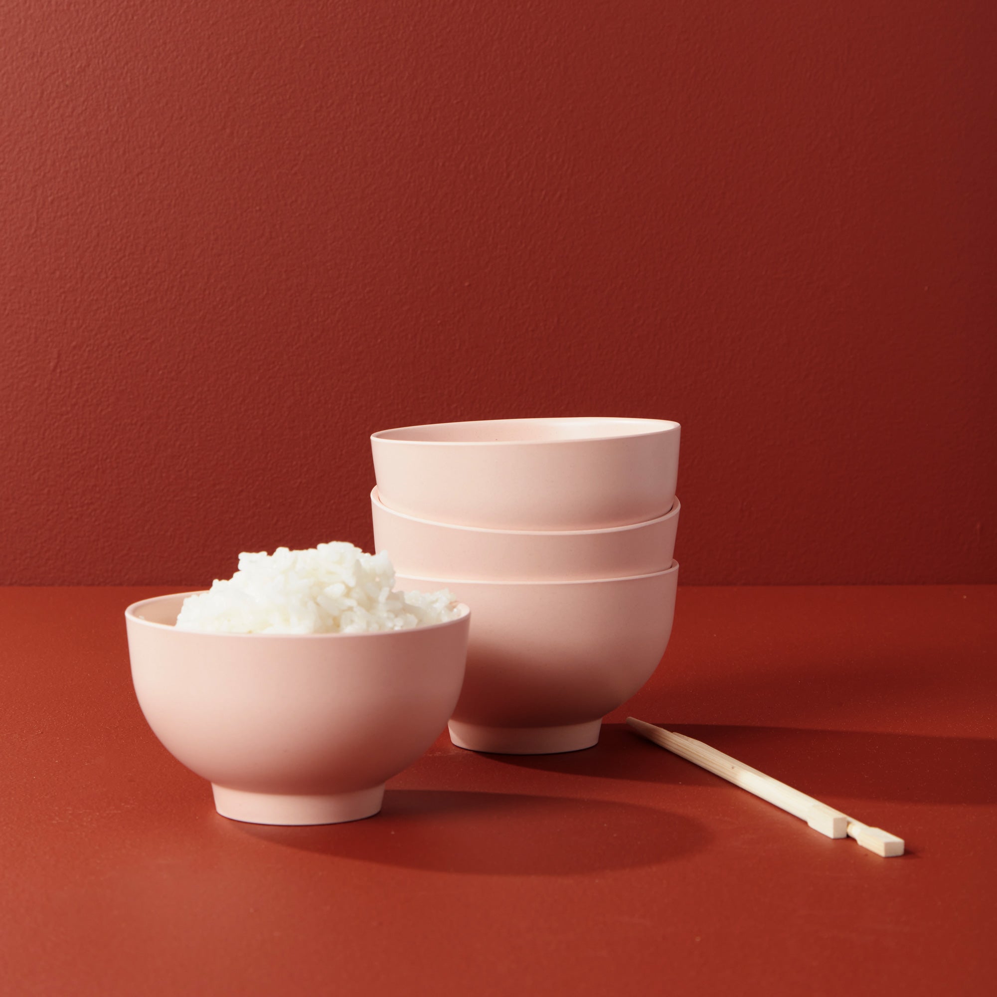 Rice Bowl - Set of 4 #color_Blush