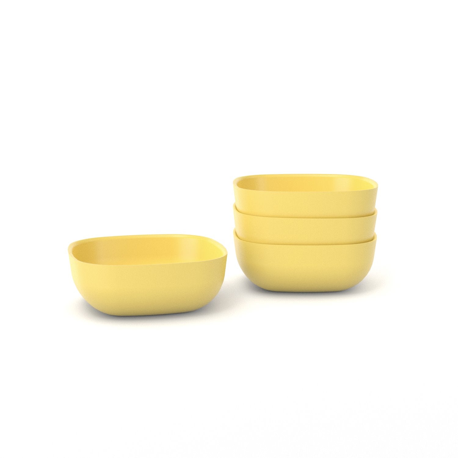 Cereal Bowl - Set of 4 #color_Lemon