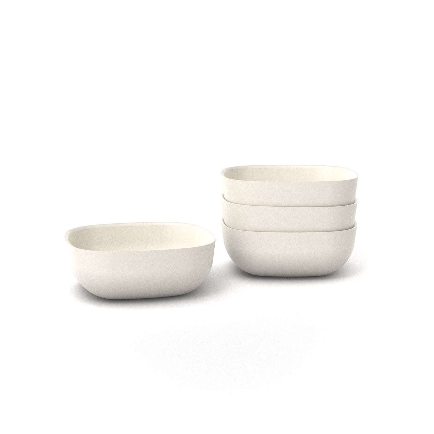 Cereal Bowl - Set of 4 #color_Off-White