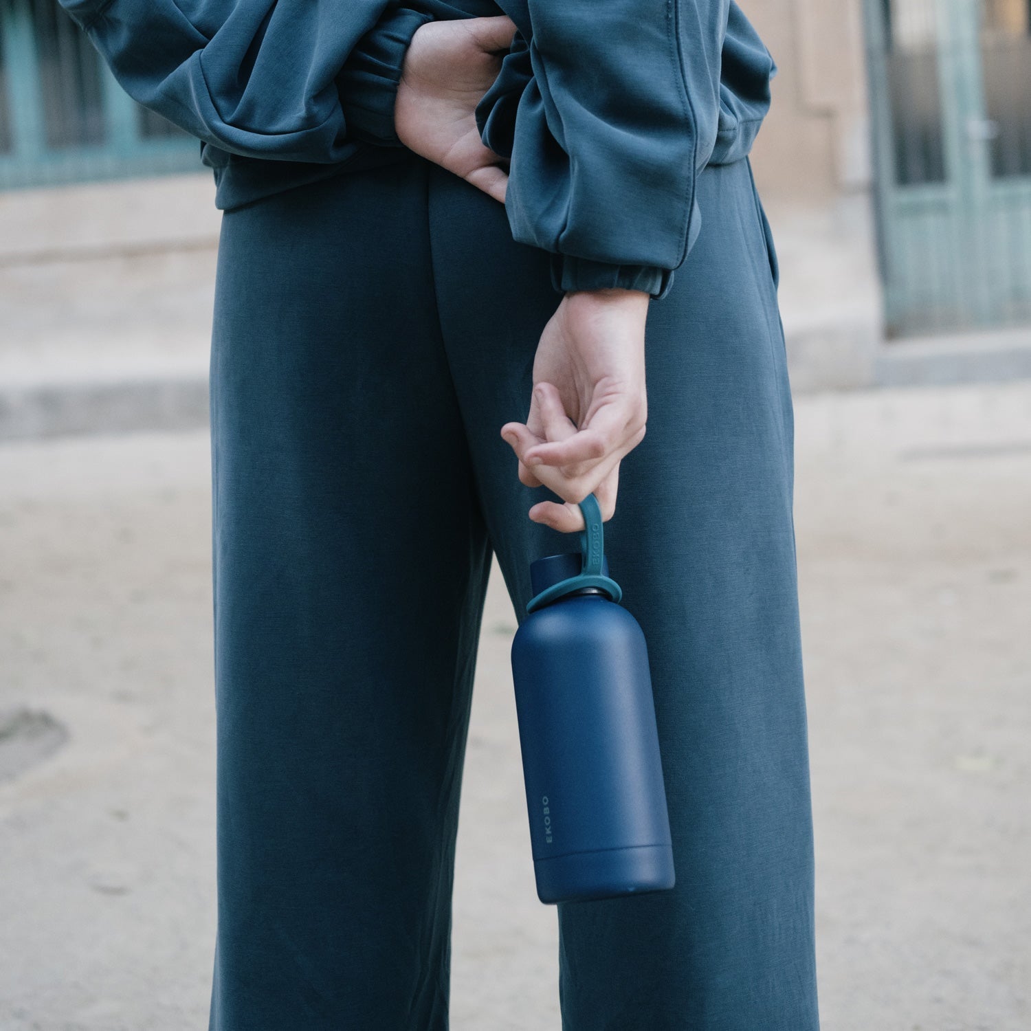 Insulated Reusable Bottle - 12 oz #color_Midnight Blue