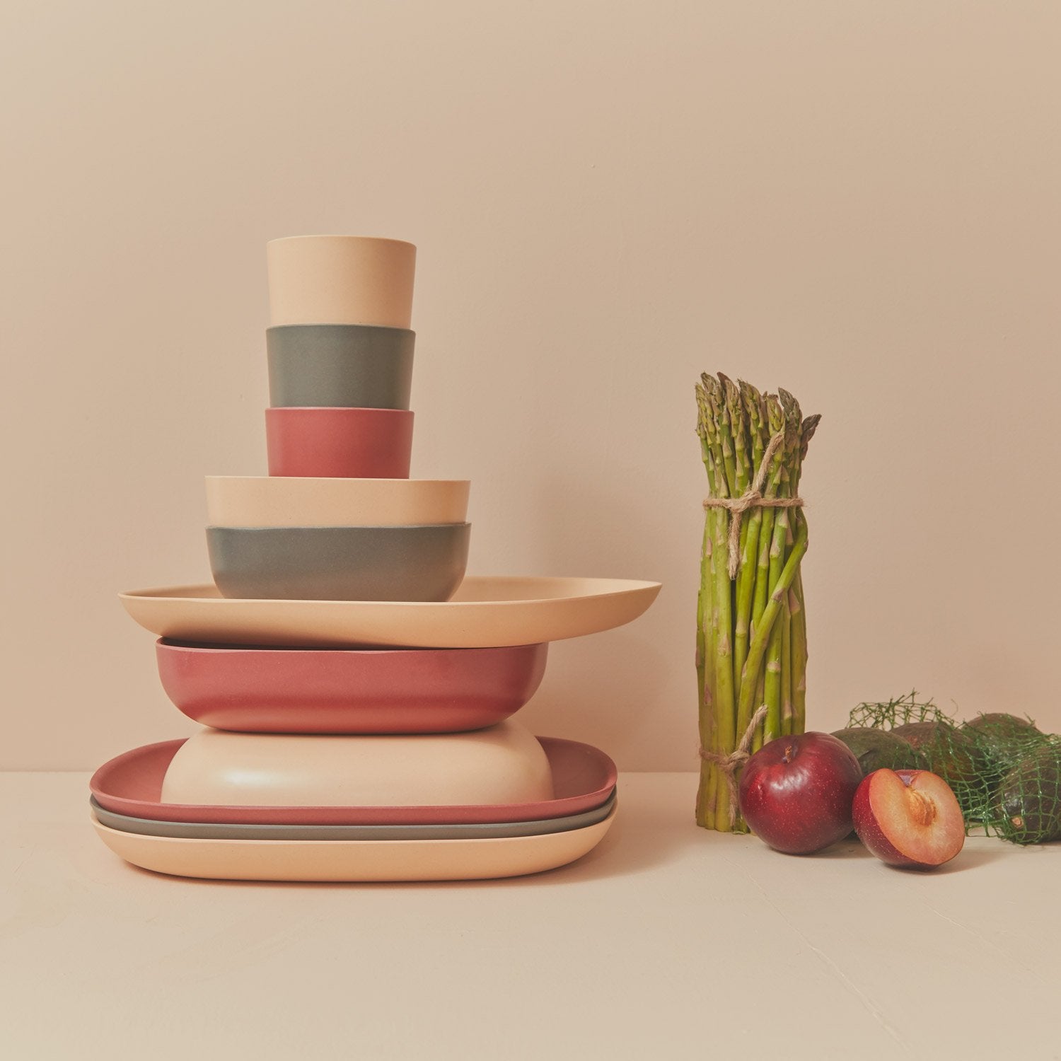Dinner Plate - Set of 4 #color_Blush