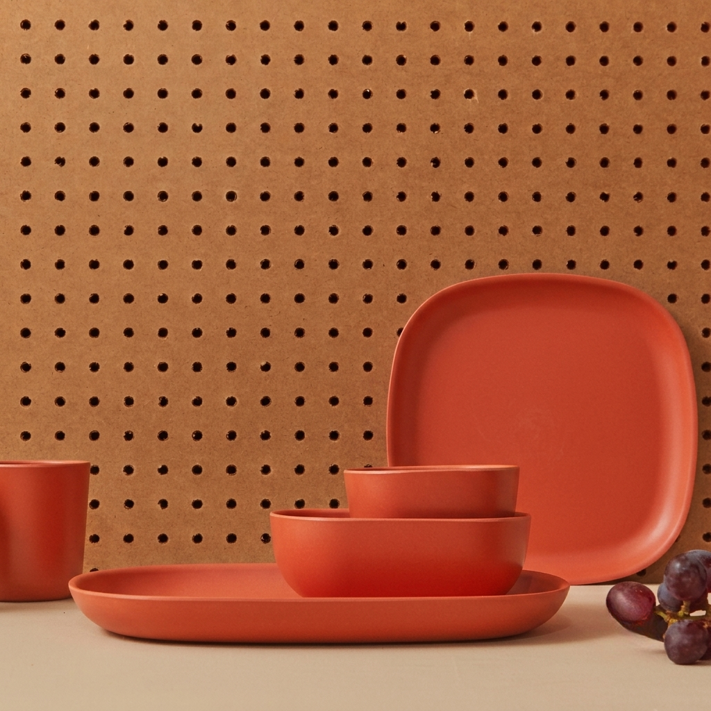 Large Serving Dish - Persimmon