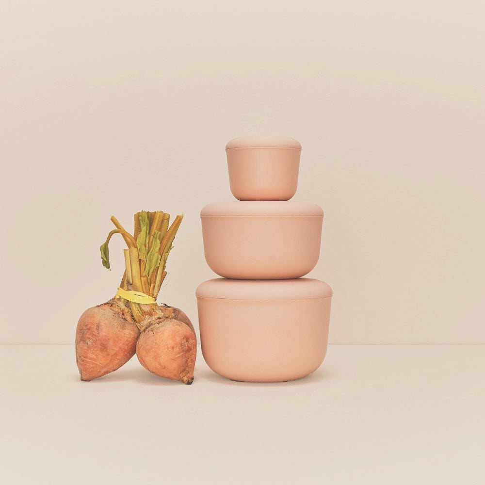 Lunch Set with heat-safe insert - 25 oz #color_Blush