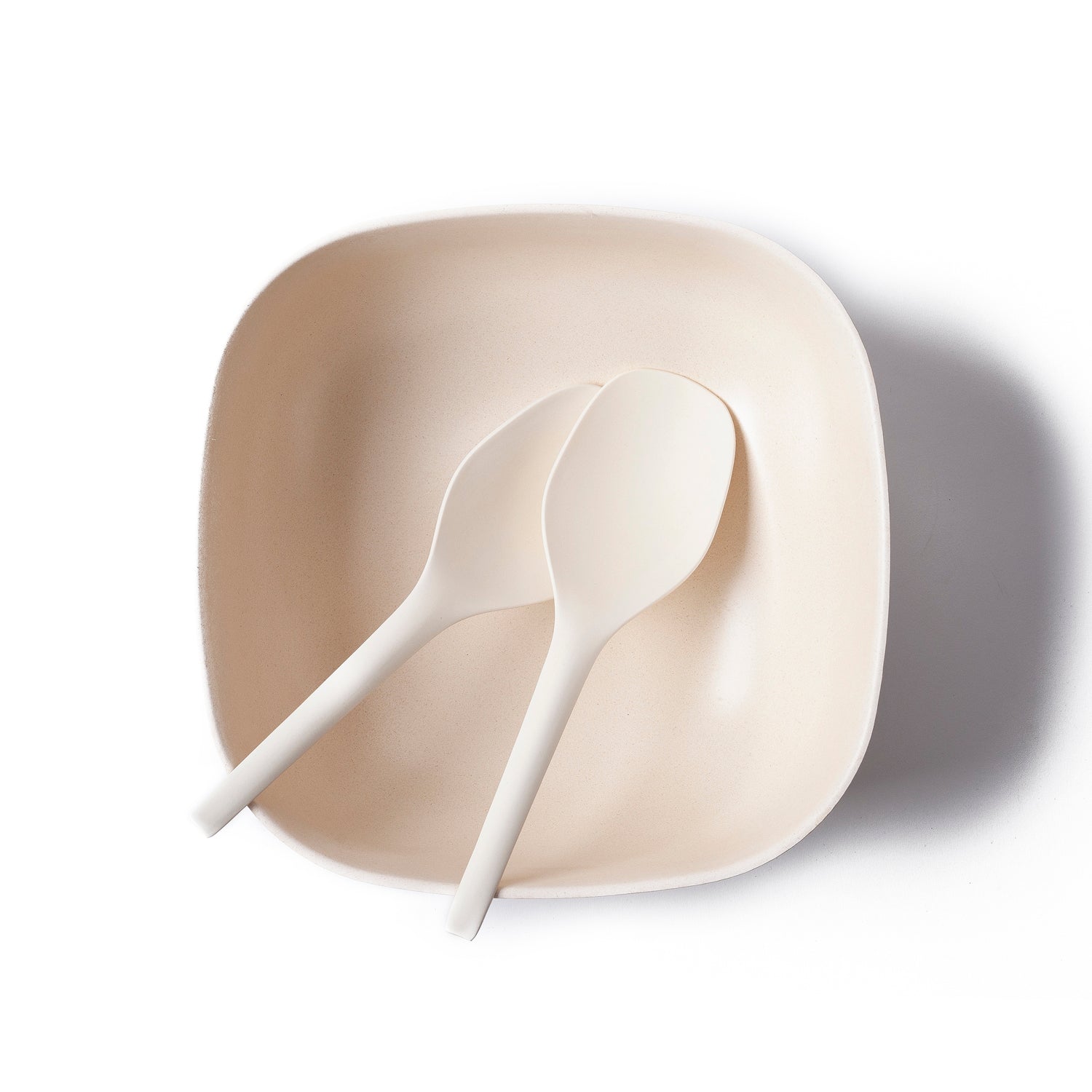 Salad Servers #color_Off White