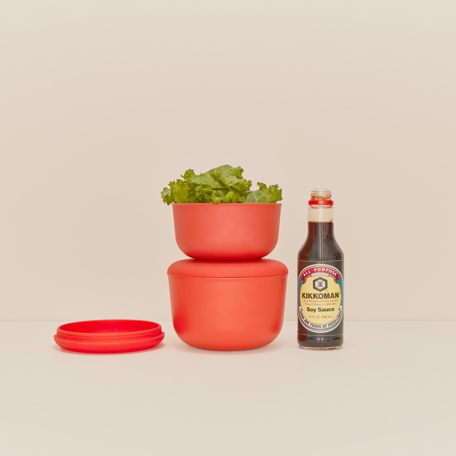 Lunch Set with heat-safe insert - 40 oz #color_Persimmon