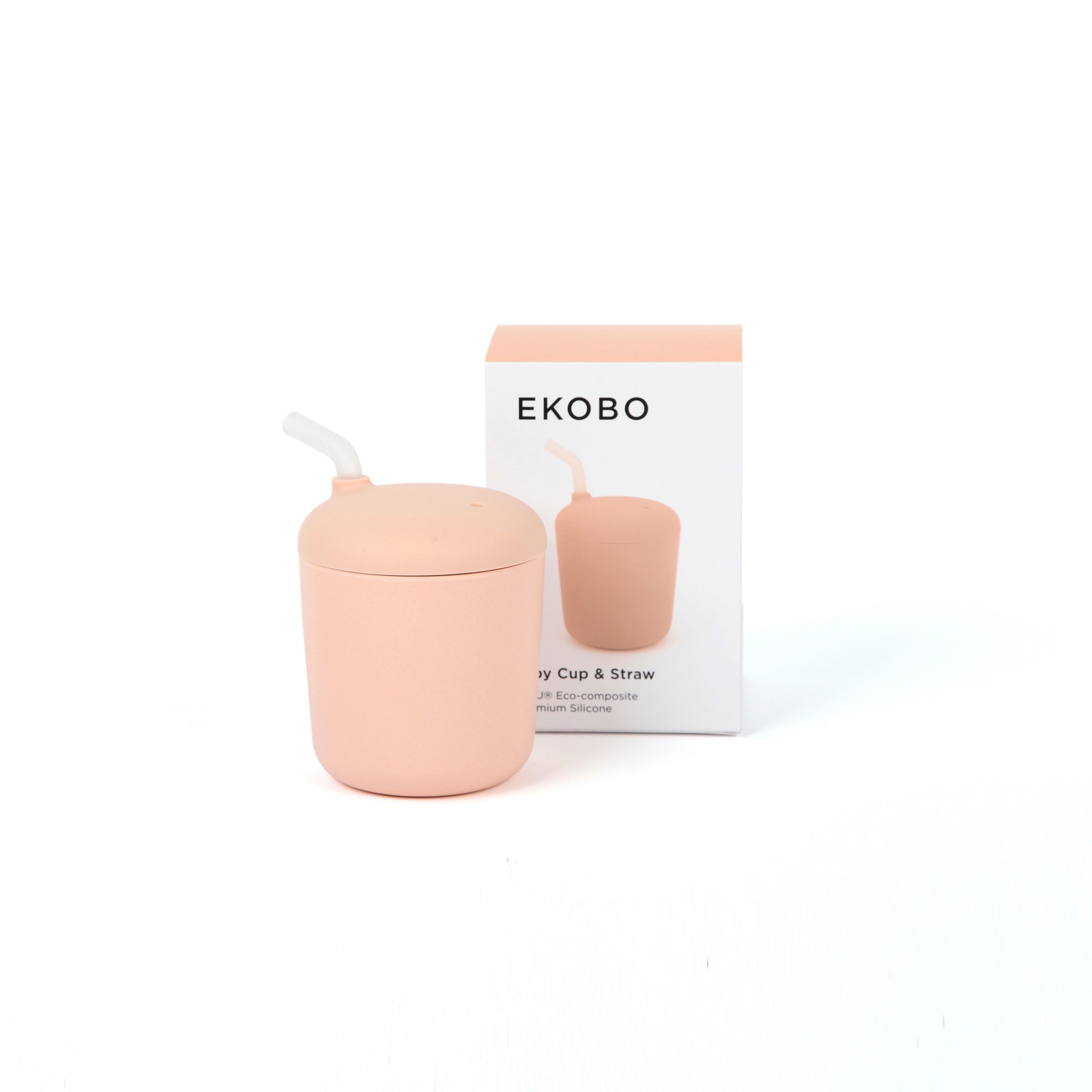 Sippy Cup with Straw #color_Blush