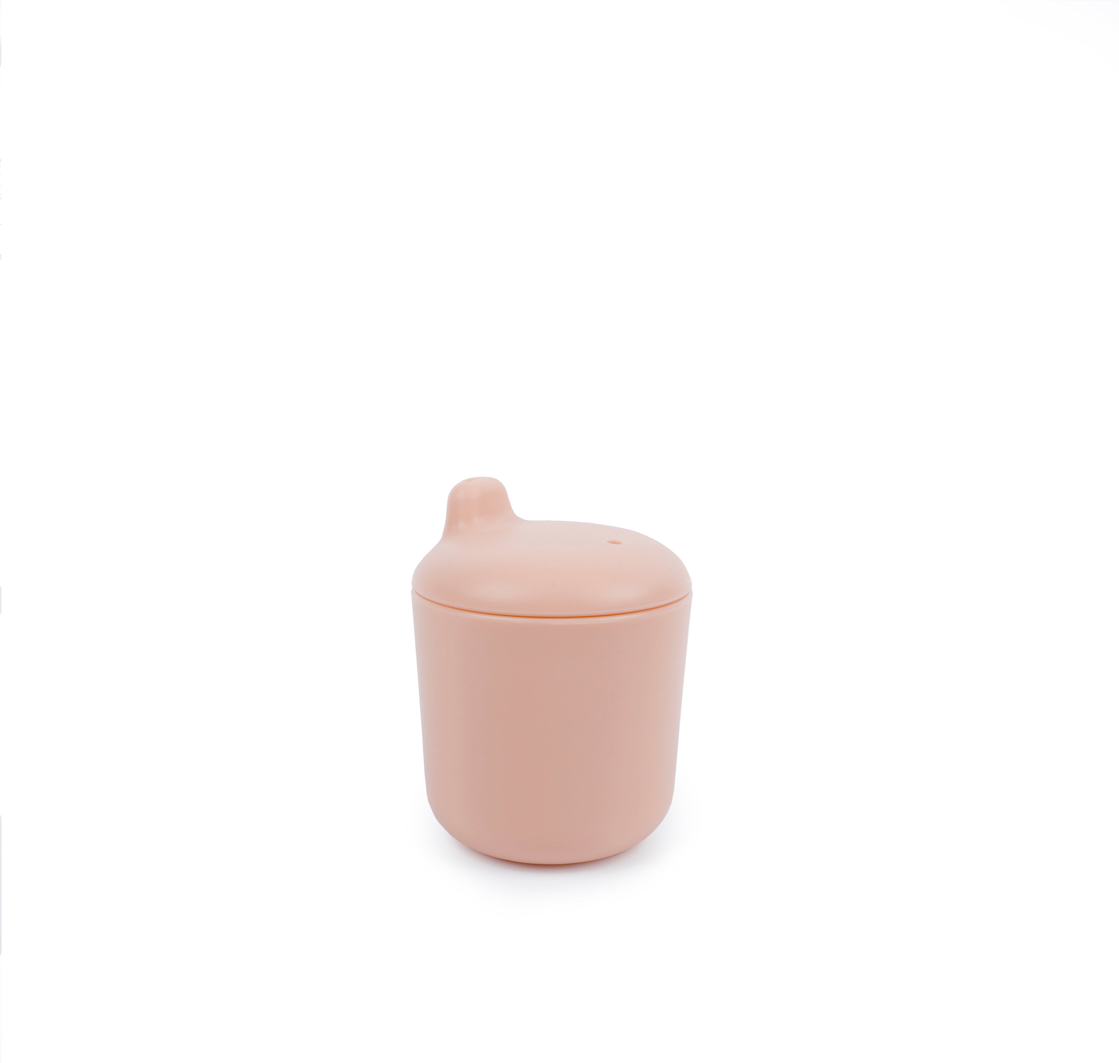 Silicone Leakproof Sippy Cup #color_Blush