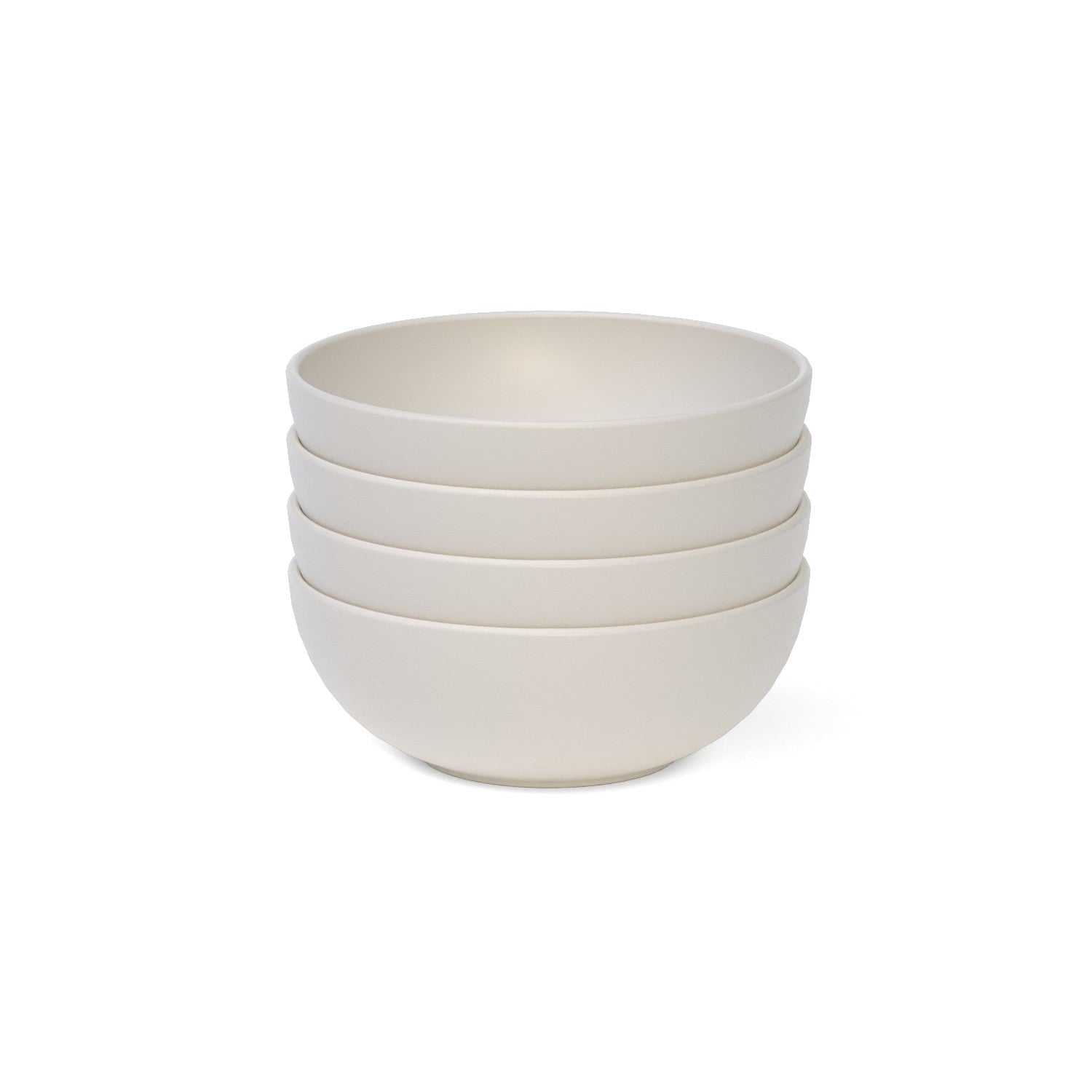 Round Cereal Bowl - Set of 4 #color_Off-White