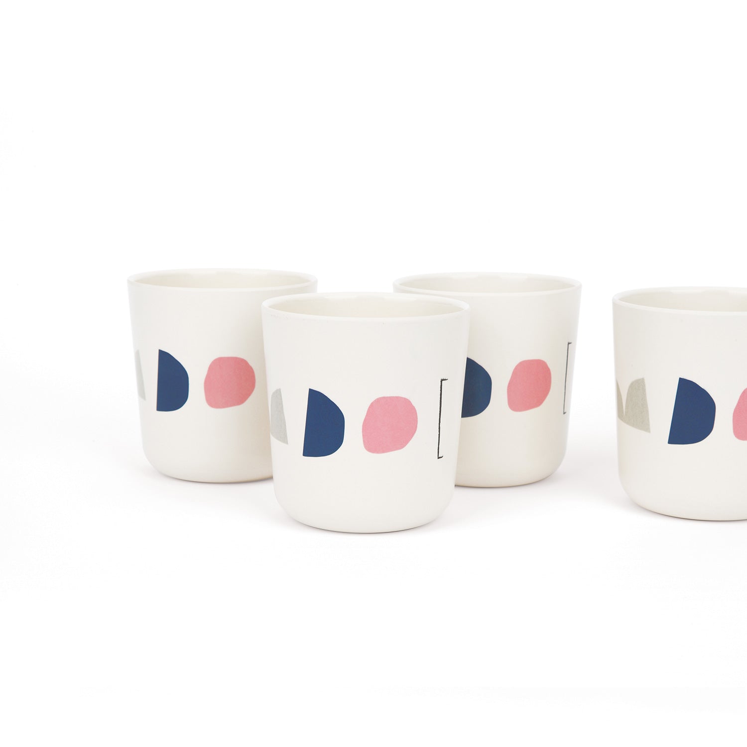 Illustrated Medium Cup Set #color_Color Series