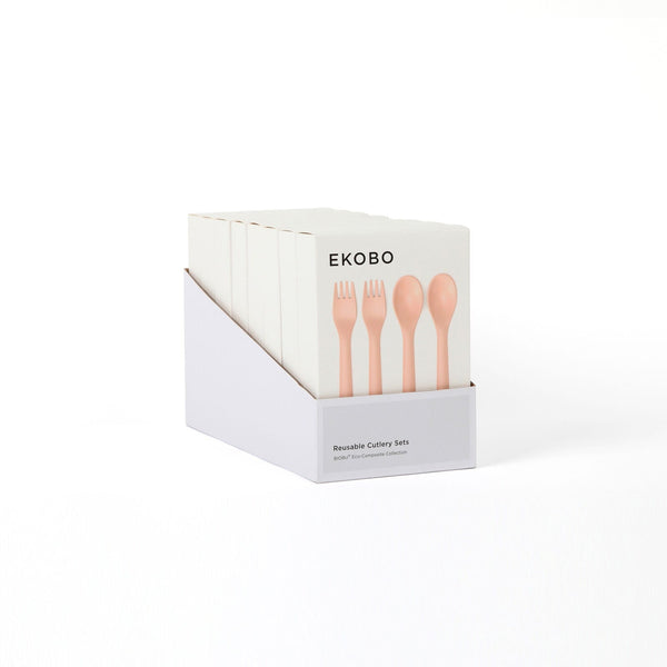 Reusable Cutlery Set Duos - Blush