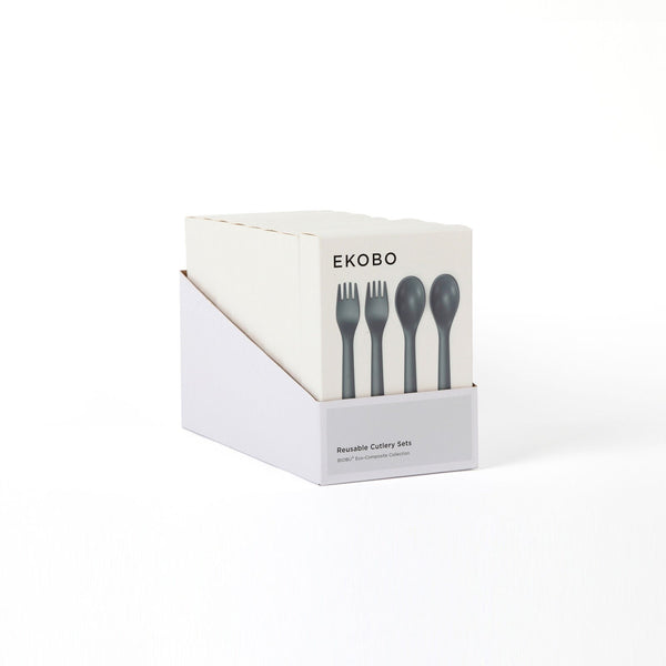 Reusable Cutlery Set Duos - Storm