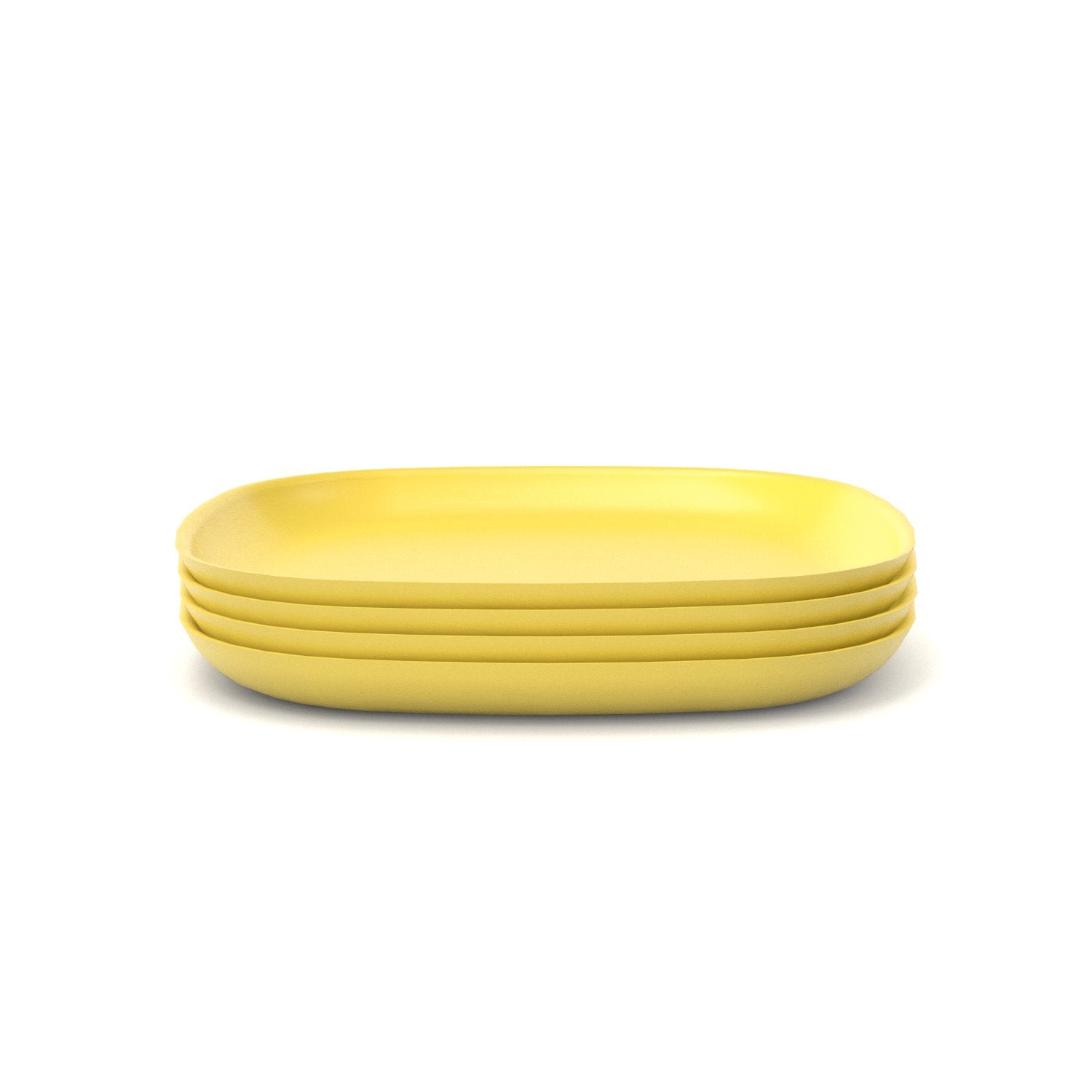 Dinner Plate - Set of 4 #color_Lemon