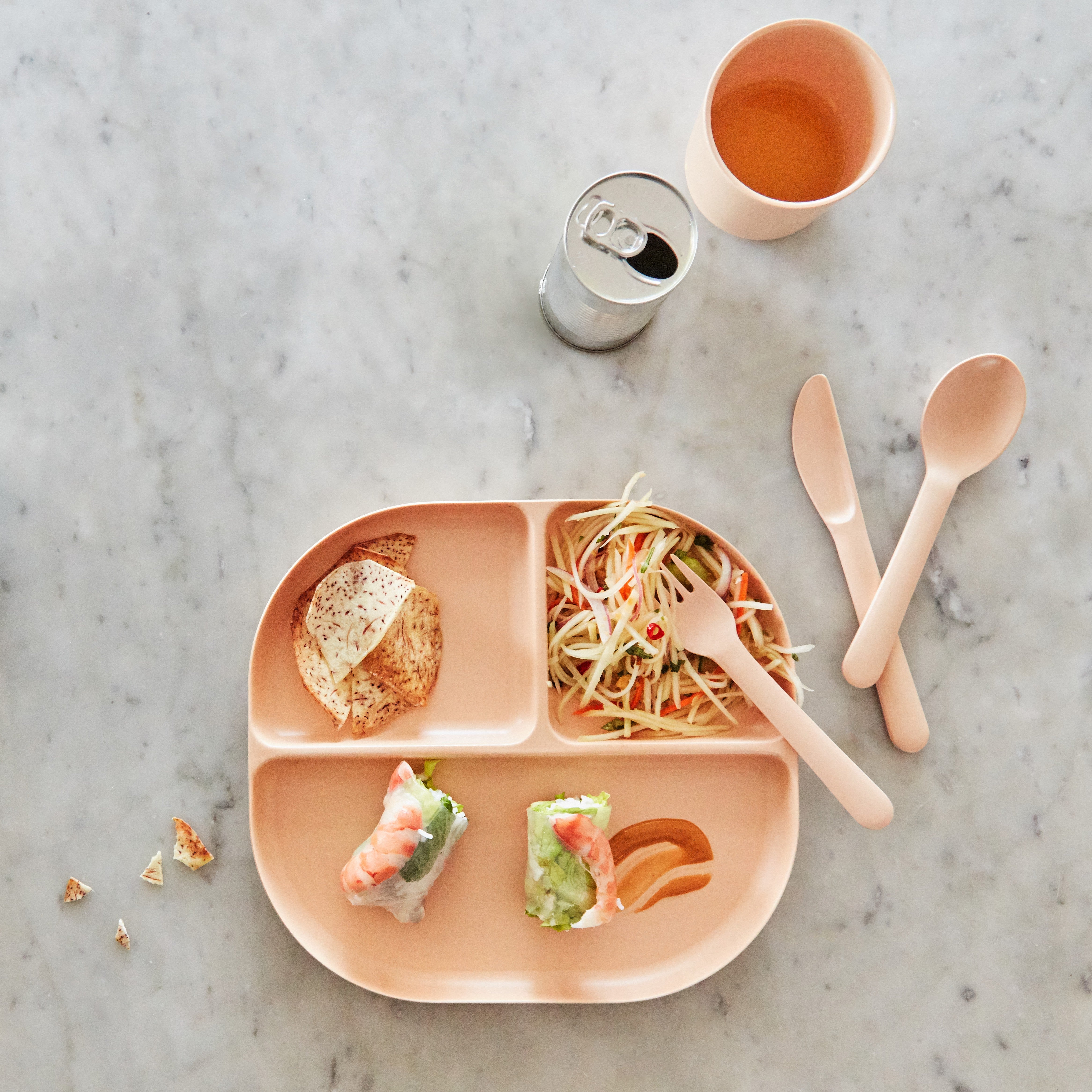 Reusable Cutlery Set Duos - Blush