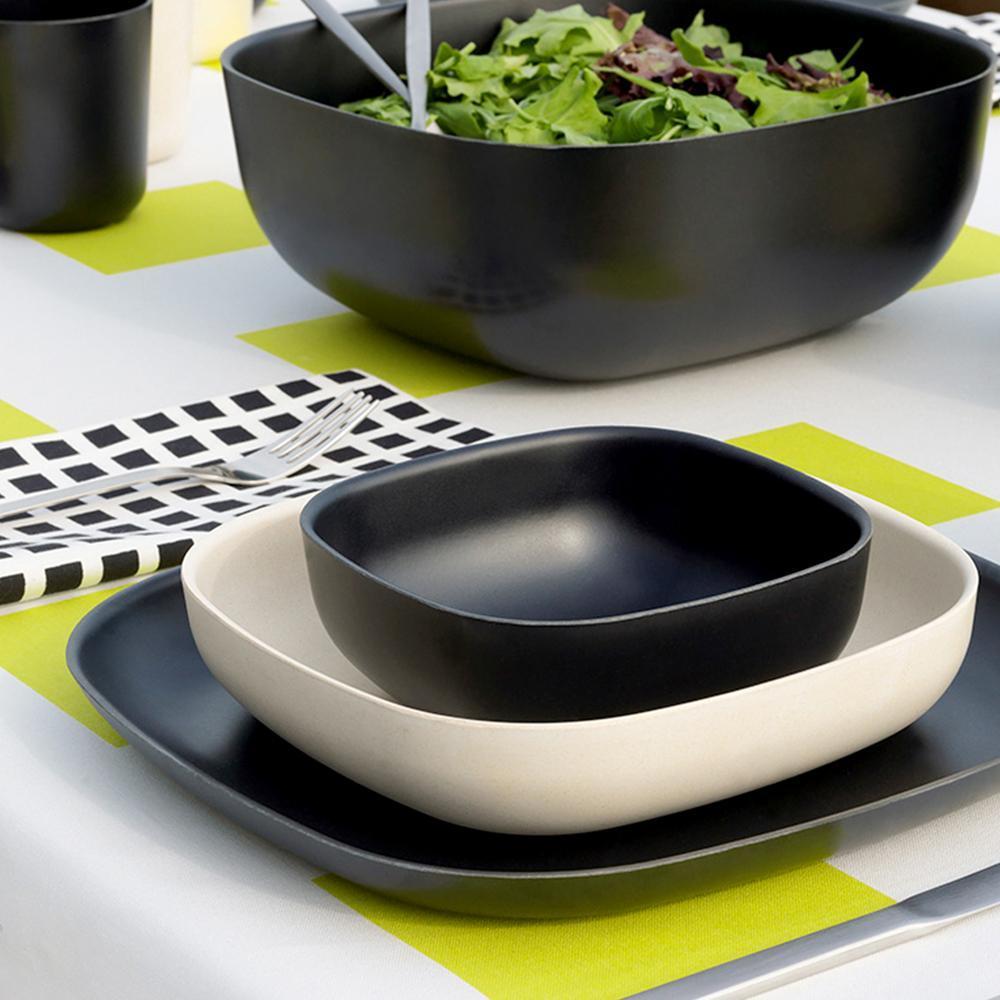 Dinner Plate - Set of 4 #color_Black