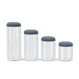 Food Storage Jar in Borosilicate Glass 350 ml - Storm EKOBO USA