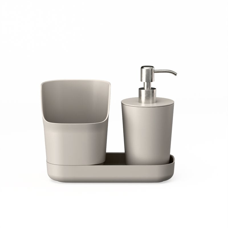 Duo Sink Caddy Organizer & Soap Dispenser - Thumbnail 3