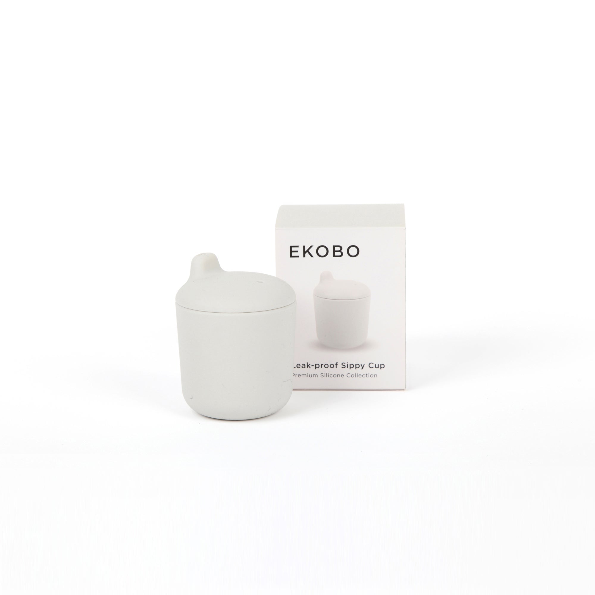Silicone Leakproof Sippy Cup #color_Cloud