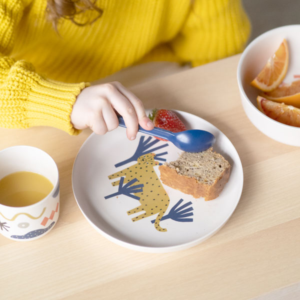 Illustrated Bamboo Kid Set #color_Leopard