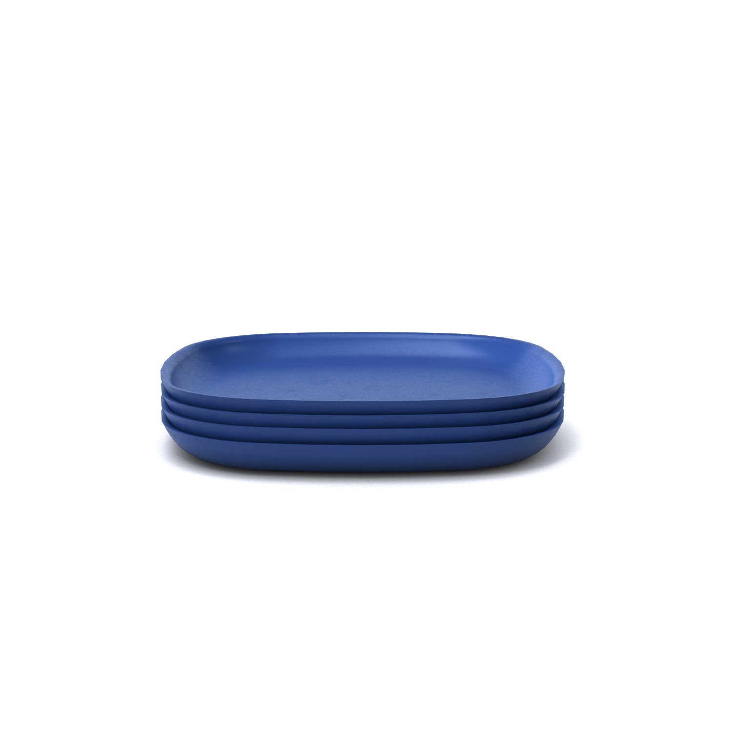 Medium Plate - Set of 4 #color_Royal Blue