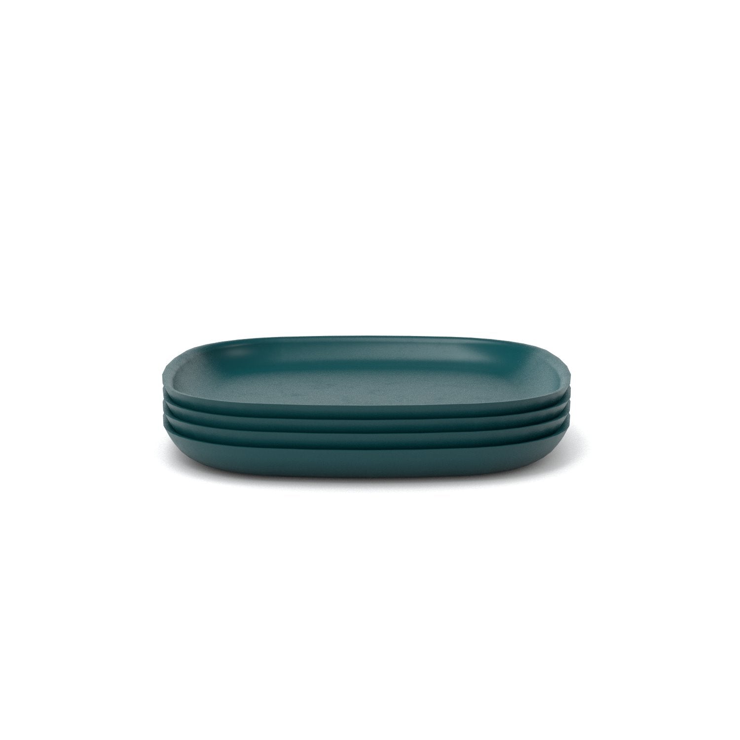 Medium Plate - Set of 4 #color_Blue Abyss