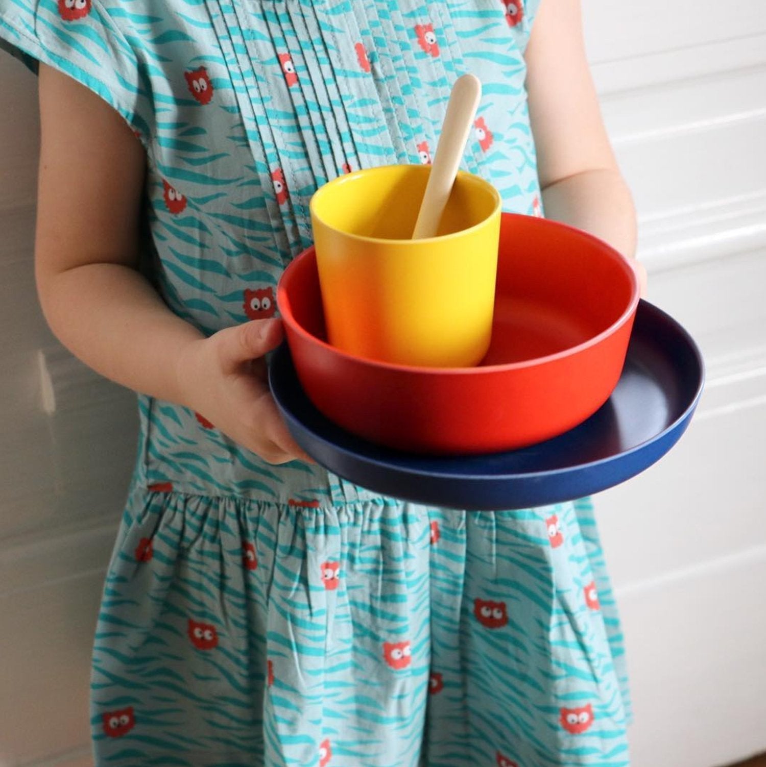 Kids Dinner Set - Aki #color_Emi
