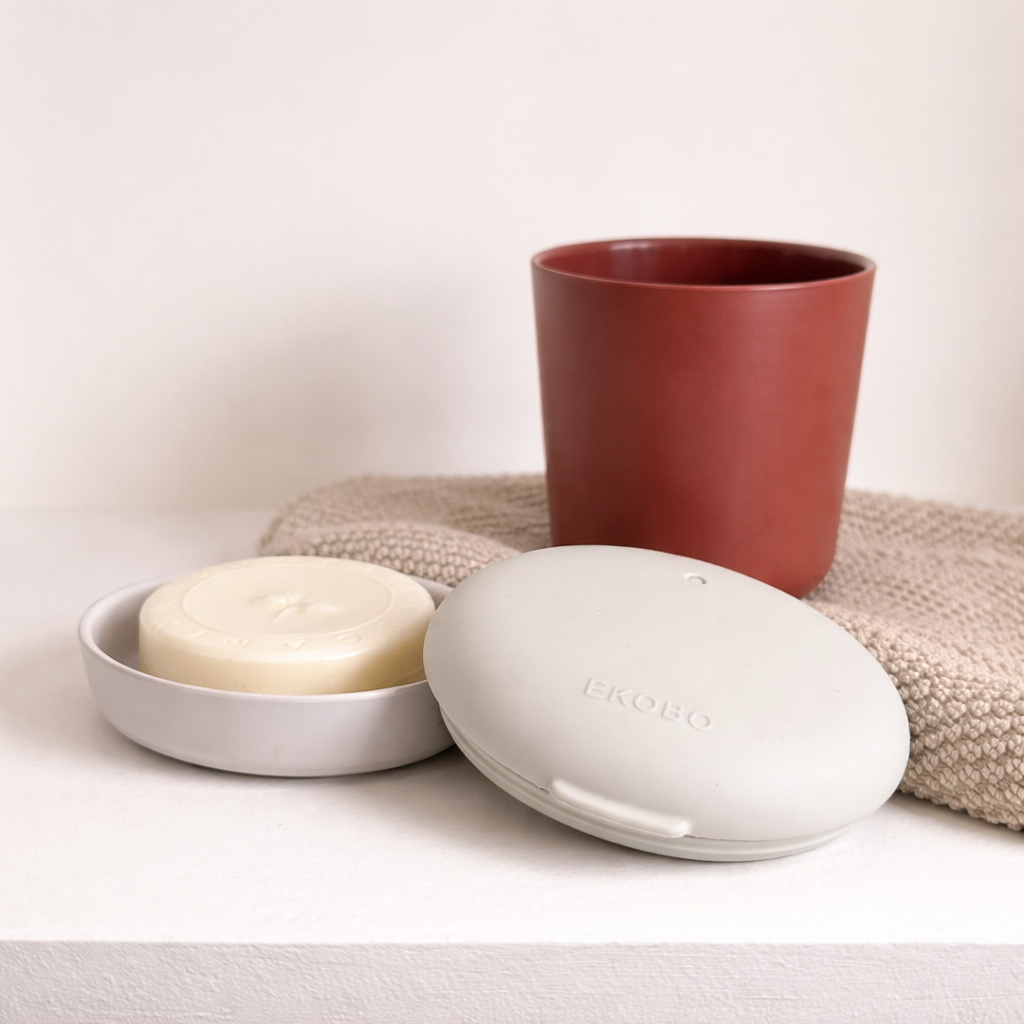 Oval Travel Soap Box - Cloud