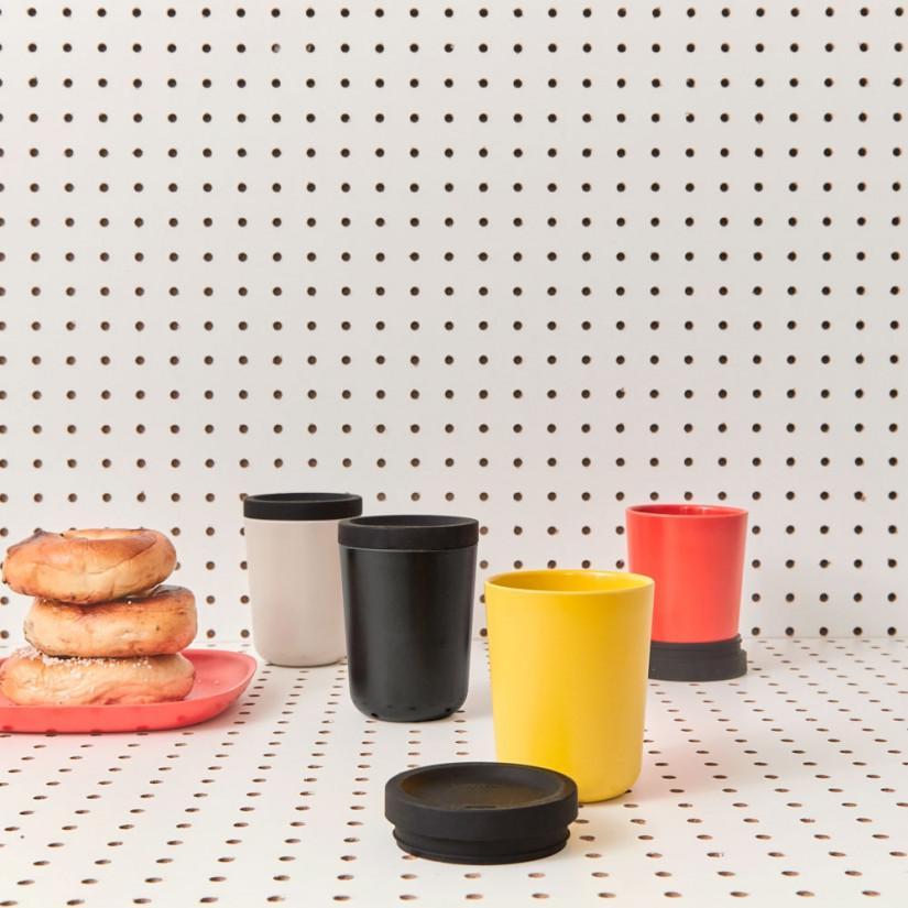 Takeaway Mug - 12 oz #color_Black
