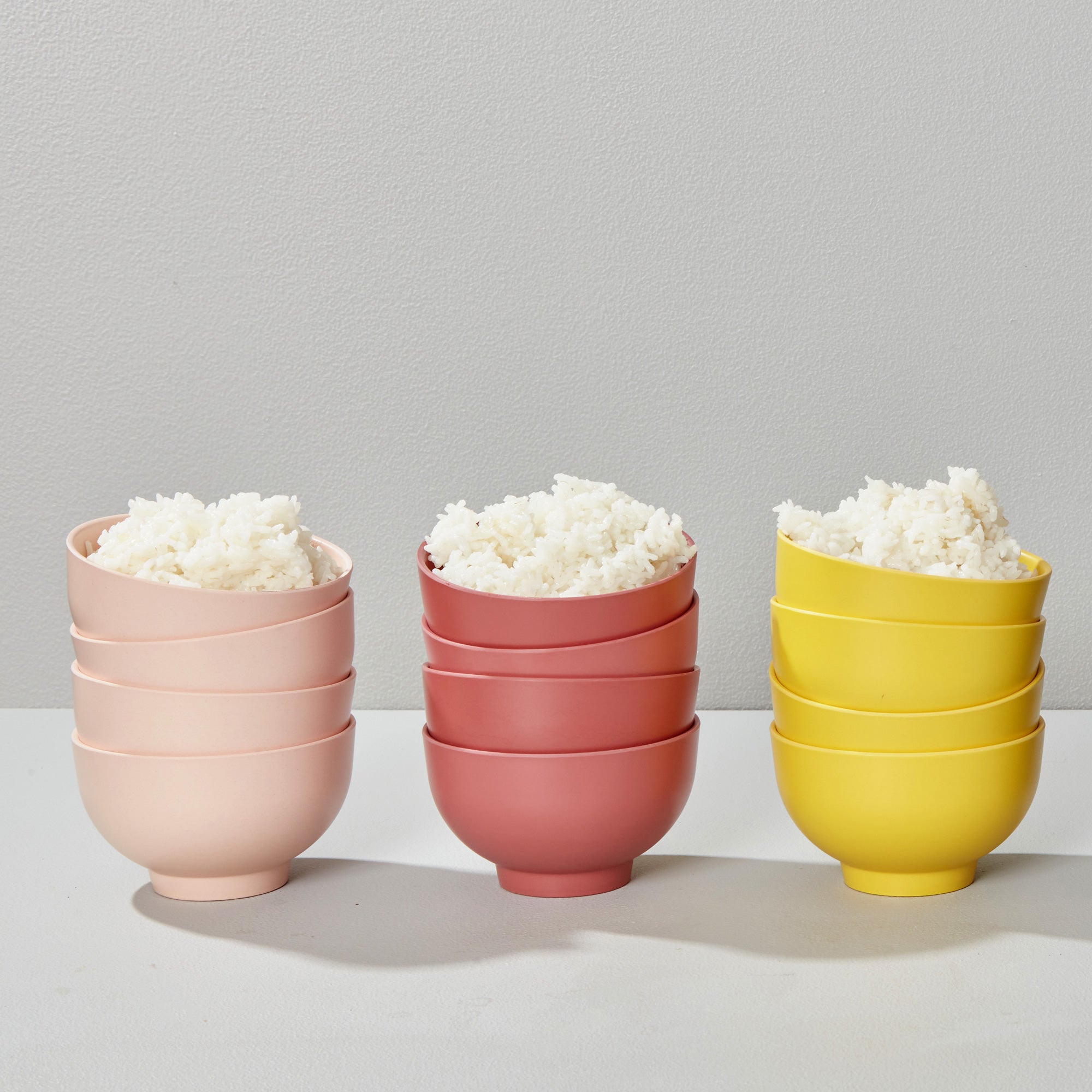 Rice Bowl - Set of 4 #color_Blush