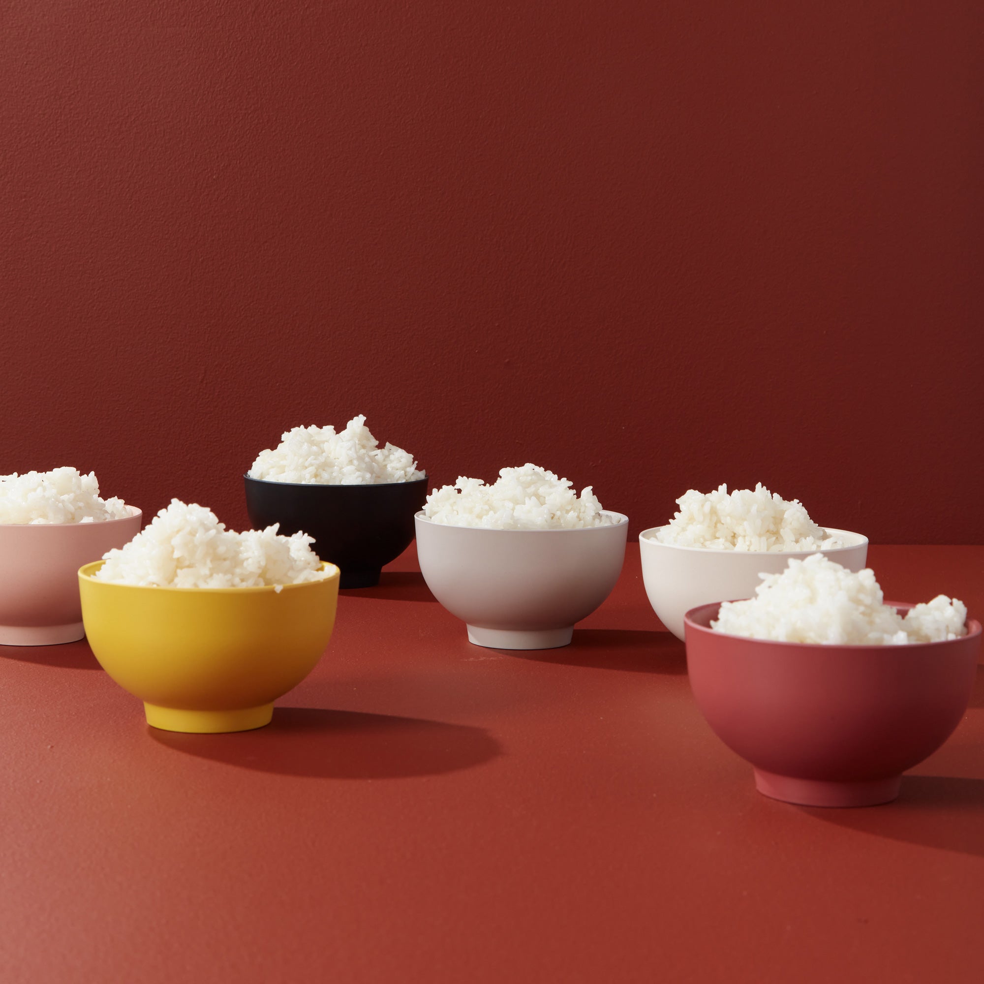 Rice Bowl - Set of 4 #color_Lemon