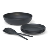 Medium Round Salad Bowl  - Black