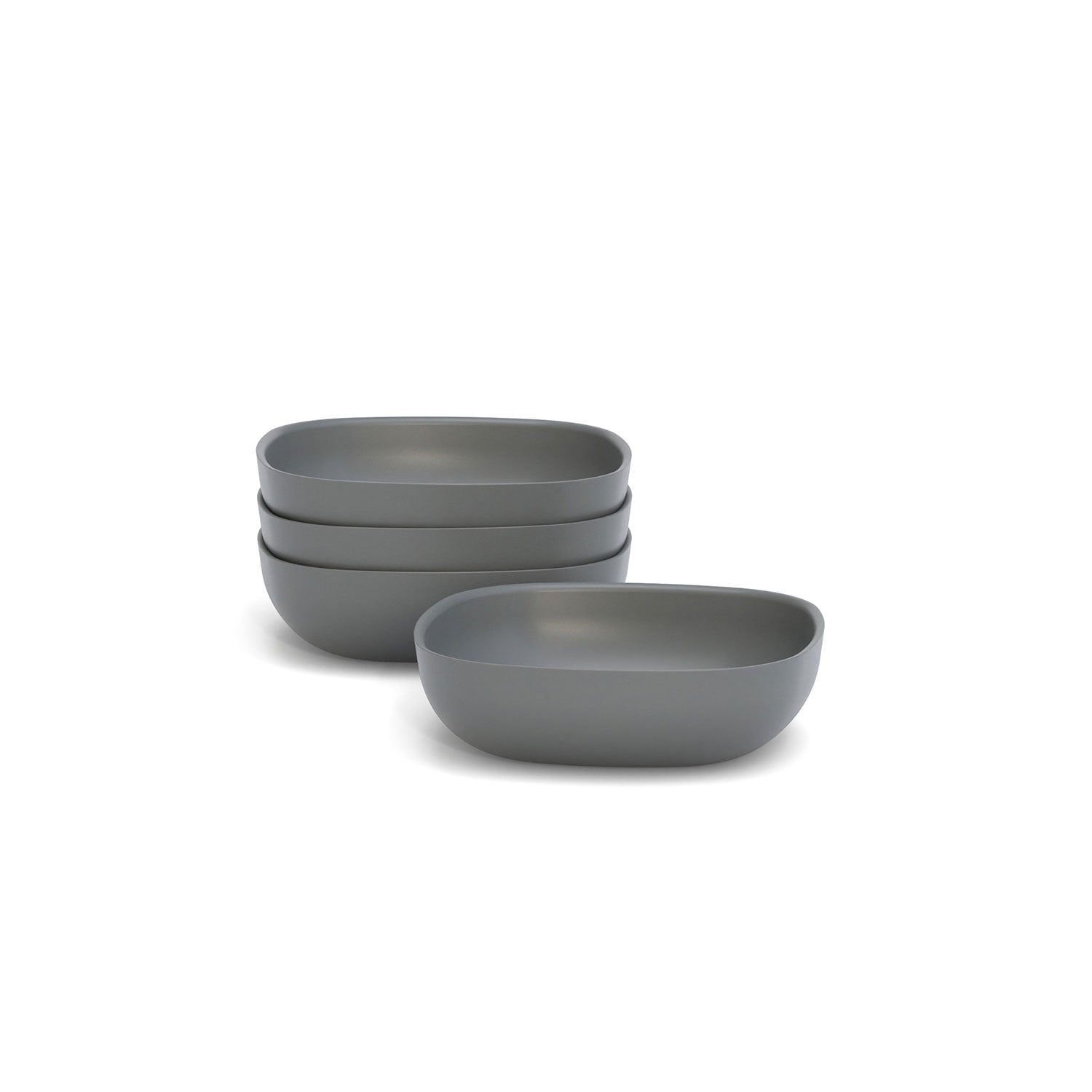 Solo Salad Bowl - Set of 4 #color_Smoke