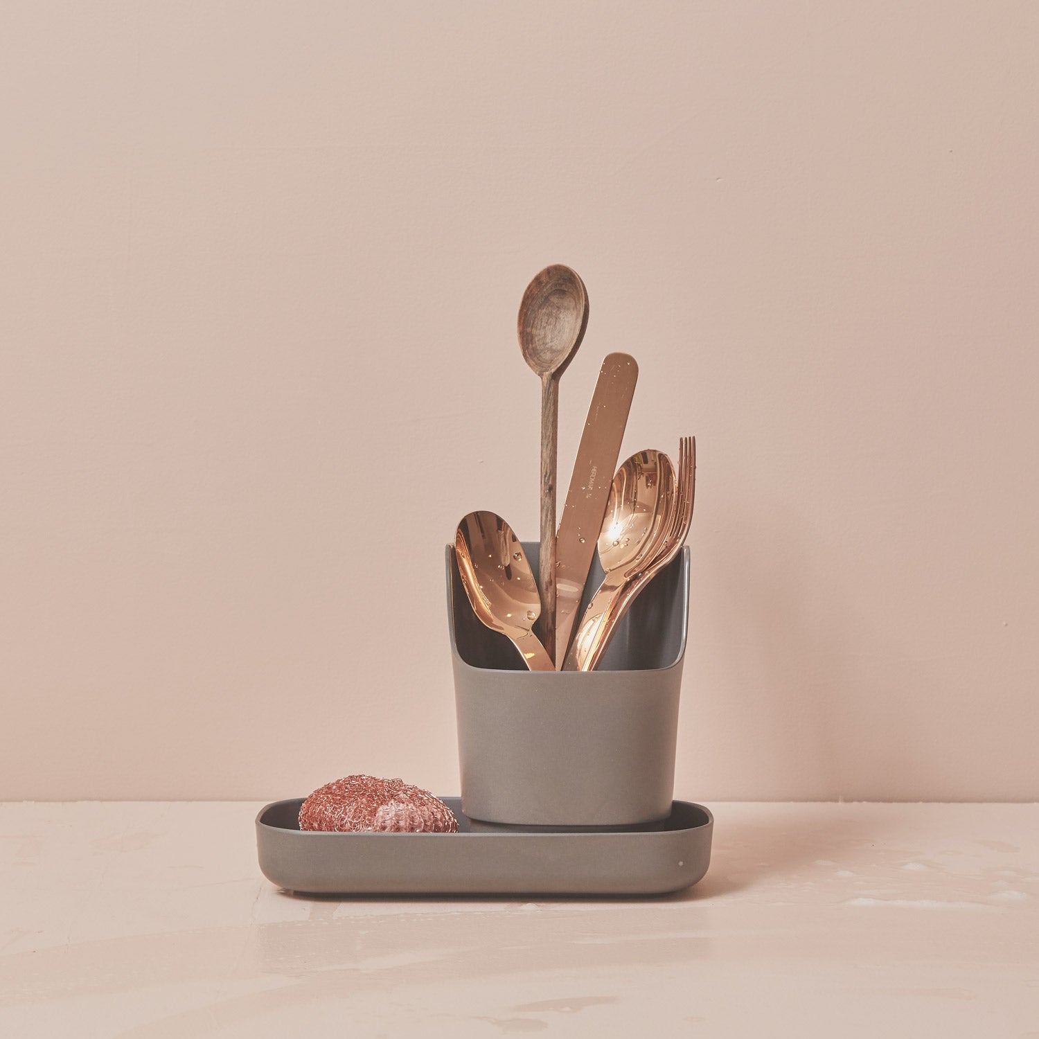 Sink Caddy Organizer #color_Smoke